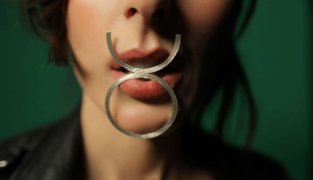 Taurus Ring - Fully handmade in Sterling silver 925. Contemporary unique design of limited edition by Mystic J.
