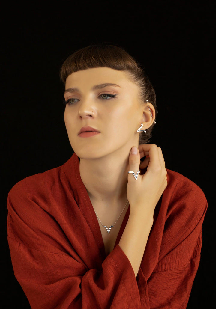 Aries Jewelry Unisex, Sterling Silver 925, by Mystic J, Gifts Ideas