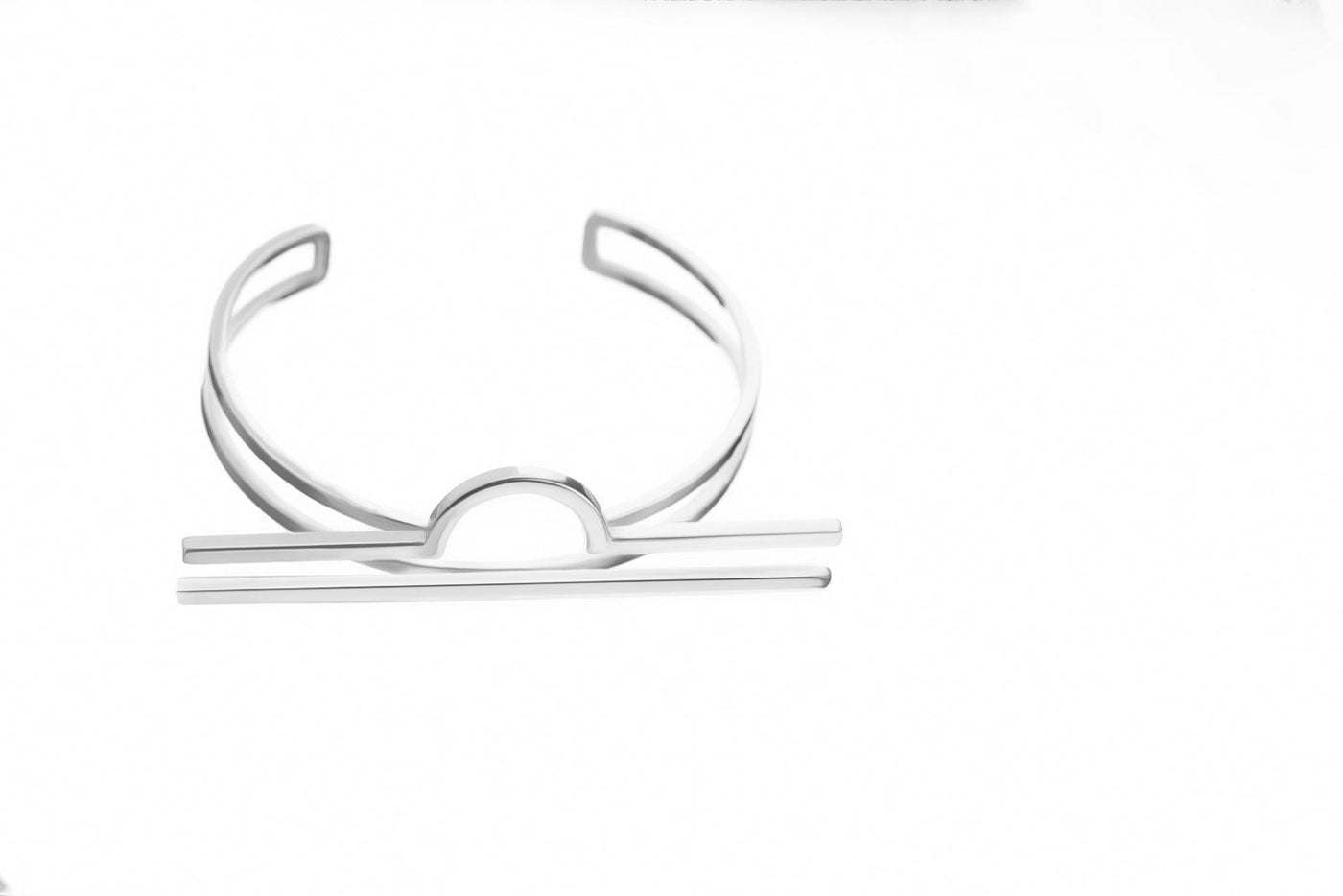 Libra Bracelet - Ethically handmade of Sterling Silver 925. Minimalist unique design by Mystic J, for your original look.